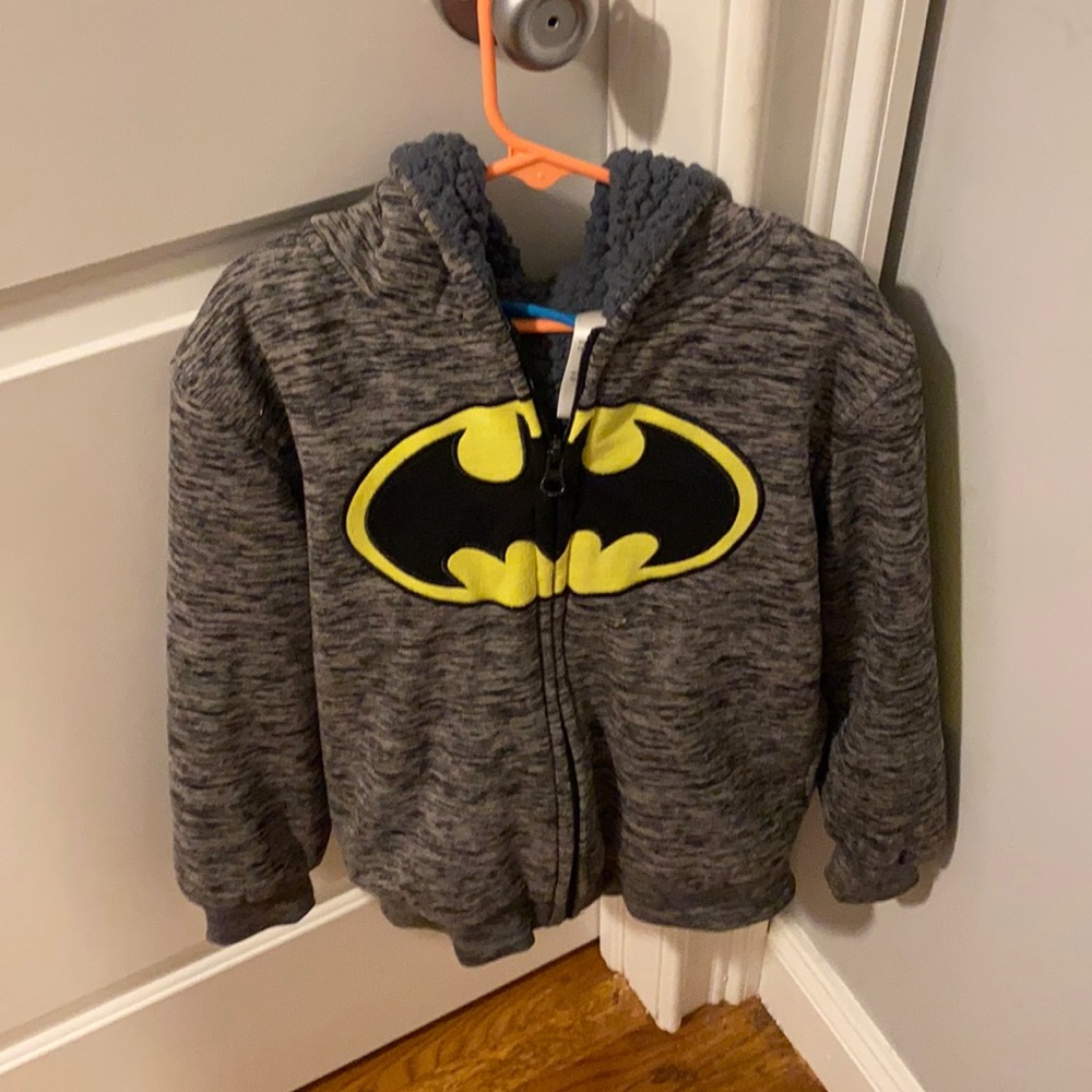 Batman zip up size 7